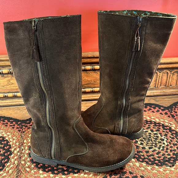 Rocket Dog brown suede boots, size 9, worn once, like new - Picture 2 of 8